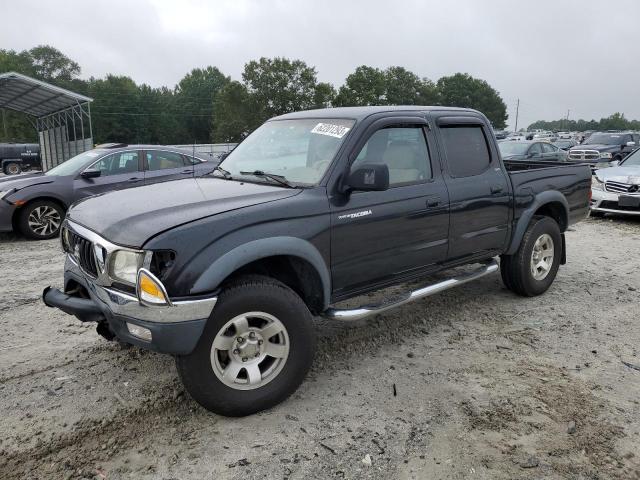 5TEGN92N72Z019676 - 2002 TOYOTA TACOMA DOUBLE CAB PRERUNNER BLACK photo 1
