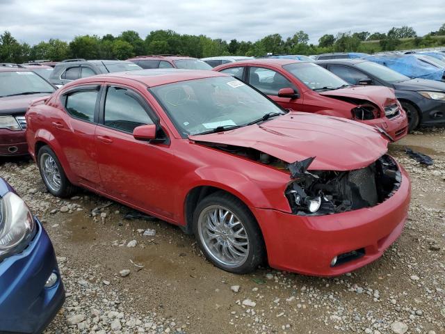 1C3CDZEG2CN260455 - 2012 DODGE AVENGER SXT RED photo 4