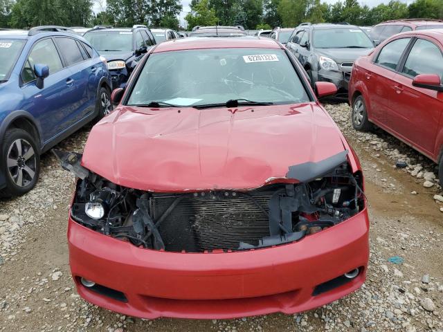 1C3CDZEG2CN260455 - 2012 DODGE AVENGER SXT RED photo 5