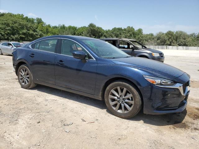 JM1GL1UM4J1327800 - 2018 MAZDA 6 SPORT BLUE photo 4