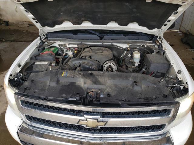 1GCEK19028Z127591 - 2008 CHEVROLET SILVERADO K1500 WHITE photo 11