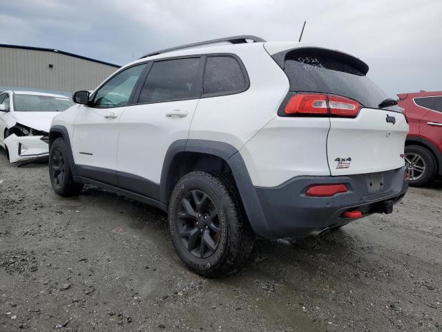 1C4PJMBB9JD602357 - 2018 JEEP CHEROKEE TRAILHAWK WHITE photo 2