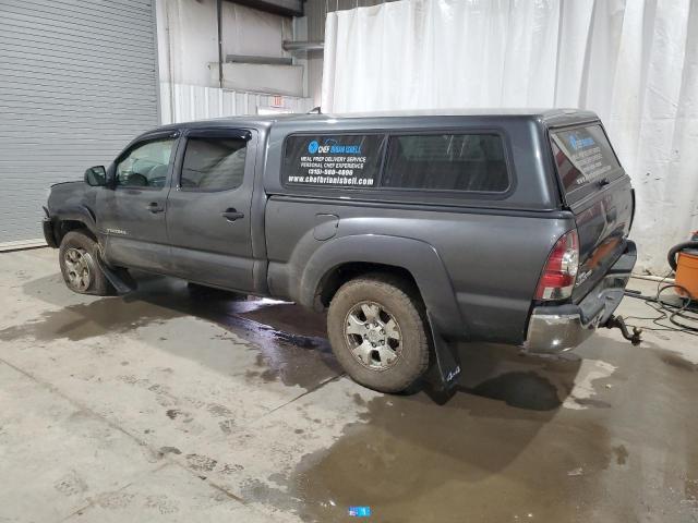 3TMMU4FN1EM063029 - 2014 TOYOTA TACOMA DOUBLE CAB LONG BED GRAY photo 2