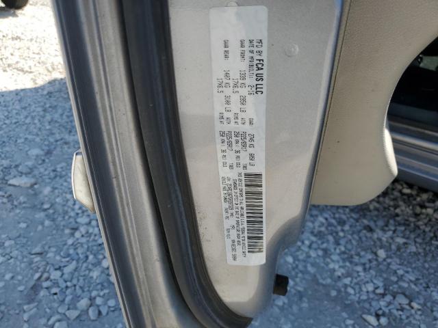 2C4RC1BG7GR297329 - 2016 CHRYSLER TOWN & COU TOURING 银色 照片 13