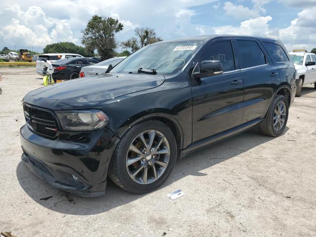 1C4RDHDG2EC586207 - 2014 DODGE DURANGO LIMITED BLACK photo 1