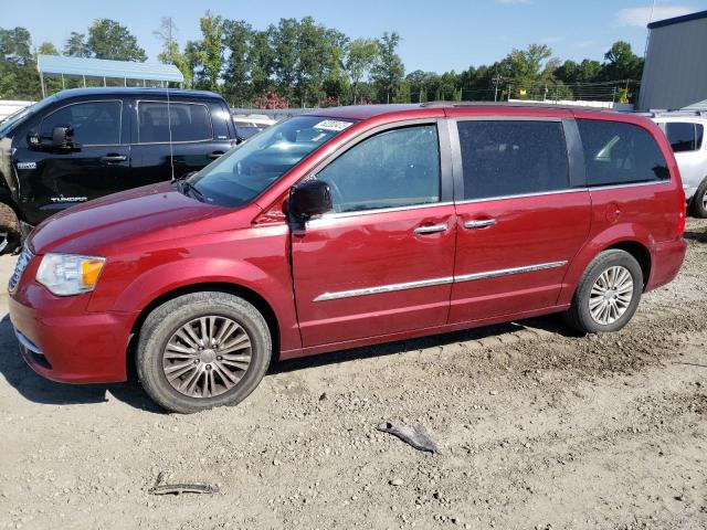 2C4RC1CG5FR583967 - 2015 CHRYSLER TOWN & COU TOURING L RED photo 1