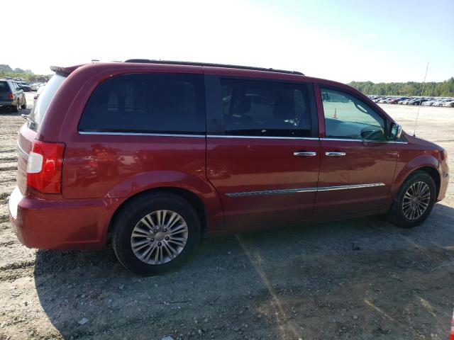 2C4RC1CG5FR583967 - 2015 CHRYSLER TOWN & COU TOURING L RED photo 3