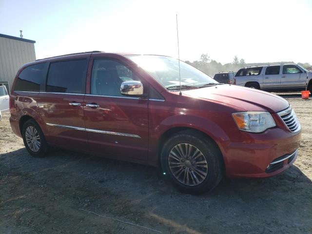 2C4RC1CG5FR583967 - 2015 CHRYSLER TOWN & COU TOURING L RED photo 4
