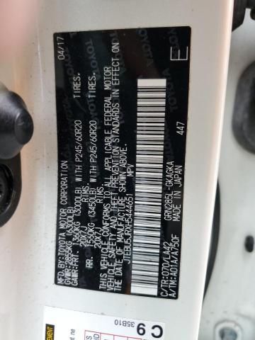 JTEBU5JRXH5444651 - 2017 TOYOTA 4RUNNER SR5/SR5 PREMIUM 白色 照片 14