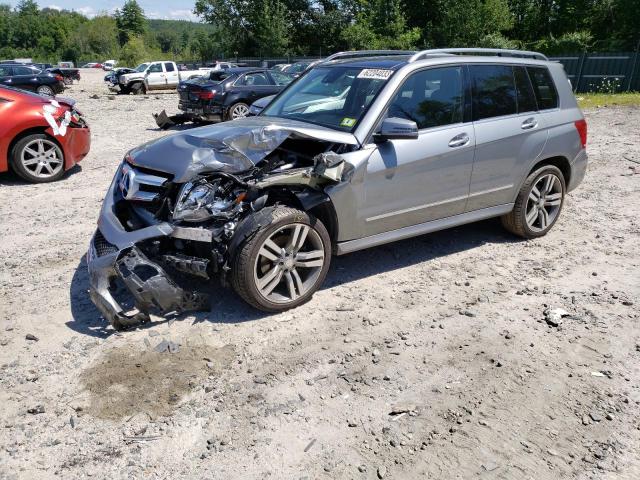 WDCGG8JB9FG432105 - 2015 MERCEDES-BENZ GLK 350 4MATIC SILVER photo 1