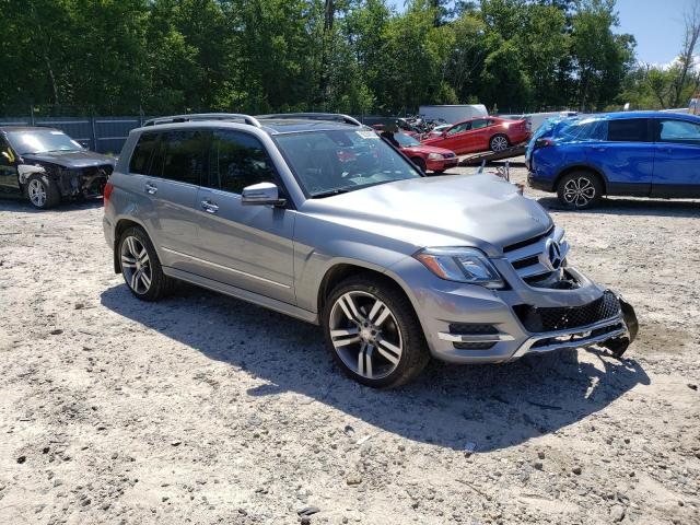 WDCGG8JB9FG432105 - 2015 MERCEDES-BENZ GLK 350 4MATIC SILVER photo 4