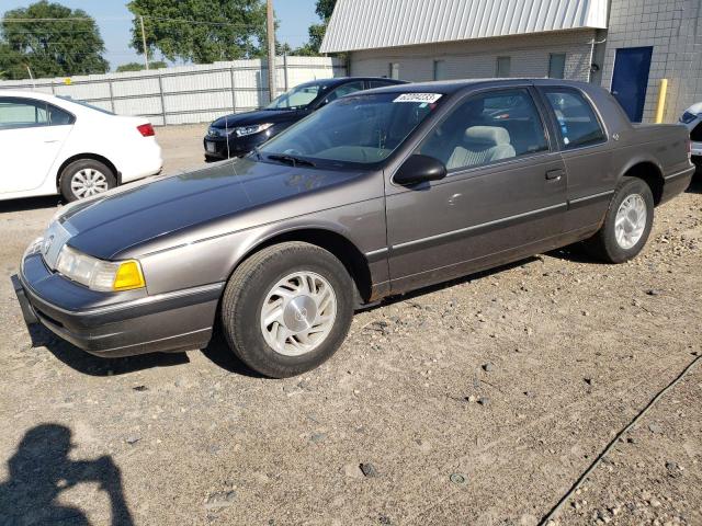 1MEPM6049KH605548 - 1989 MERCURY COUGAR LS GRAY photo 1