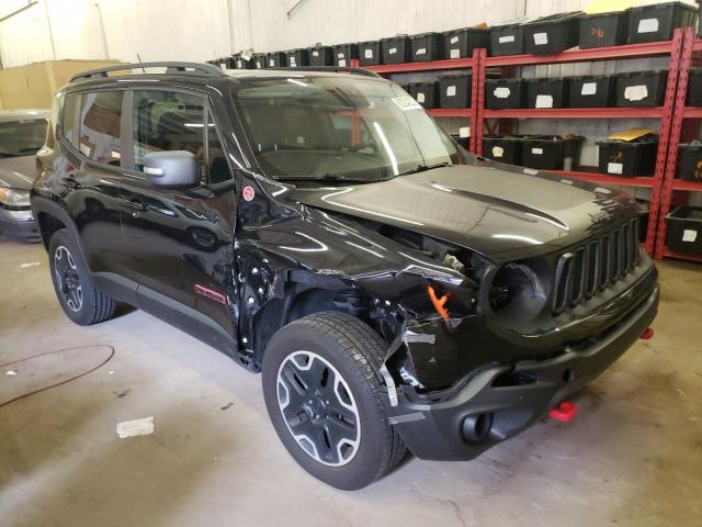 ZACCJBCT2GPD38905 - 2016 JEEP RENEGADE TRAILHAWK BLACK photo 4