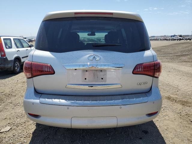 JN8AZ2NE4F9087338 - 2015 INFINITI QX80 SILVER photo 6