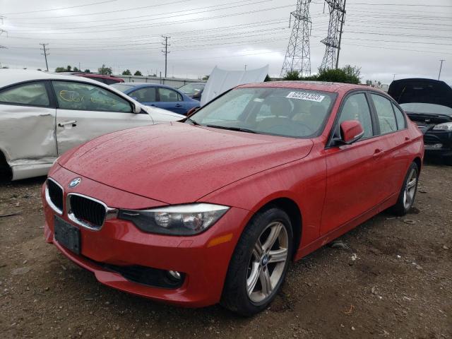 WBA3B3C57EJ982690 - 2014 BMW 328 XI RED photo 1