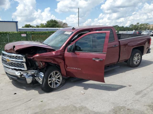 3GCPCREC9EG375093 - 2014 CHEVROLET SILVERADO C1500 LT RED photo 1