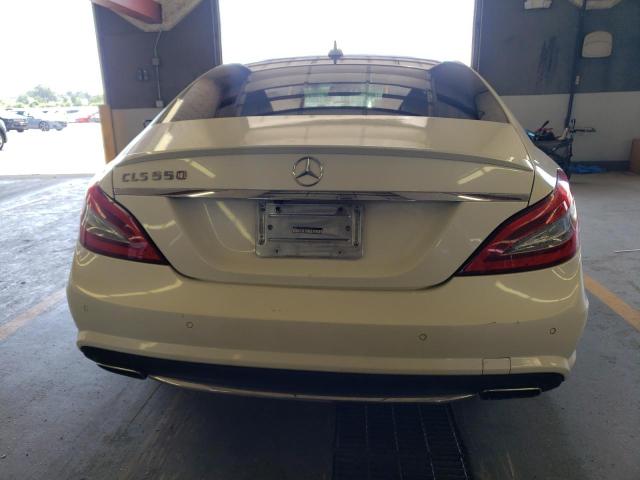 WDDLJ7DB3CA053195 - 2012 MERCEDES-BENZ CLS 550 WHITE photo 6