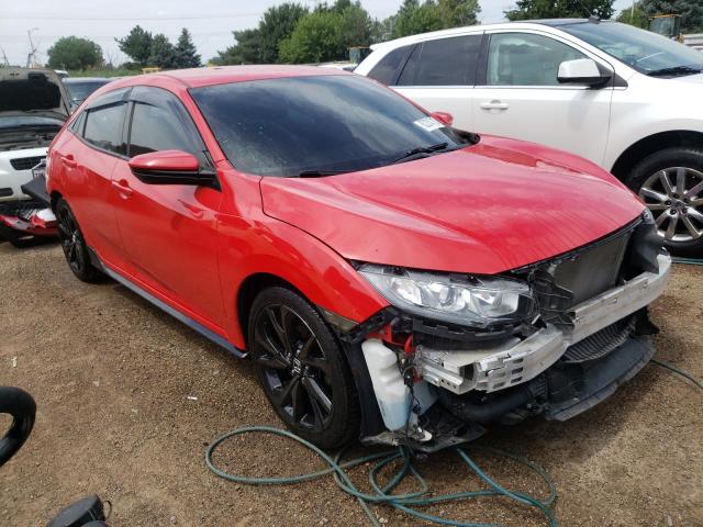 SHHFK7H42HU212995 - 2017 HONDA CIVIC SPORT RED photo 4