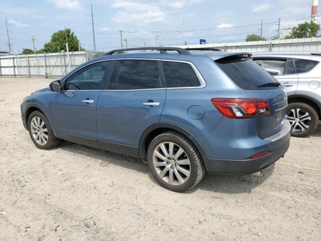 JM3TB3DA4E0426848 - 2014 MAZDA CX-9 GRAND TOURING BLUE photo 2