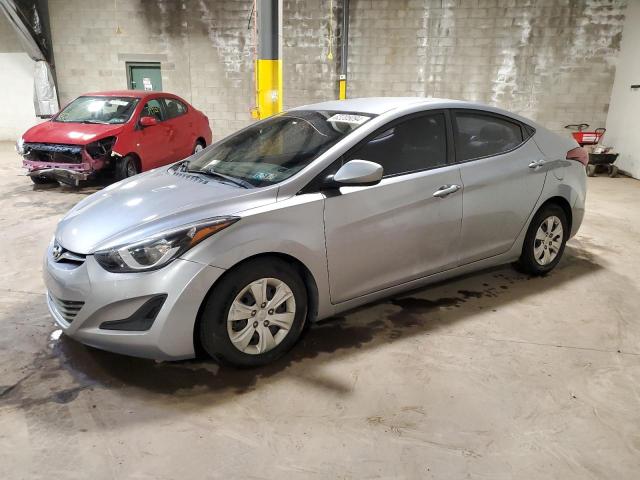 5NPDH4AE9GH739182 - 2016 HYUNDAI ELANTRA SE SILVER photo 1