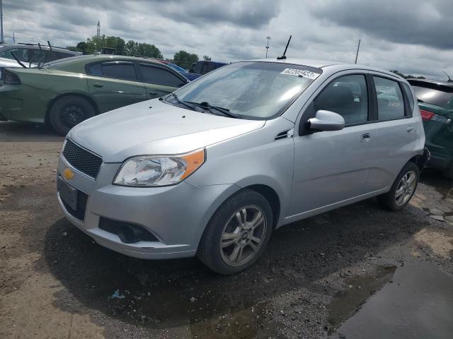 KL1TD6DE8BB135980 - 2011 CHEVROLET AVEO LS SILVER photo 1