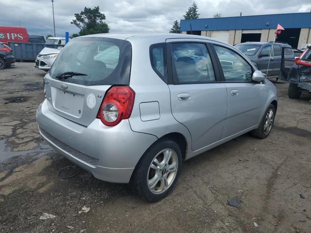 KL1TD6DE8BB135980 - 2011 CHEVROLET AVEO LS SILVER photo 3