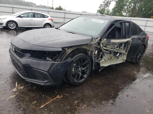 2HGFE2F57PH527826 - 2023 HONDA CIVIC SPORT BLACK photo 1