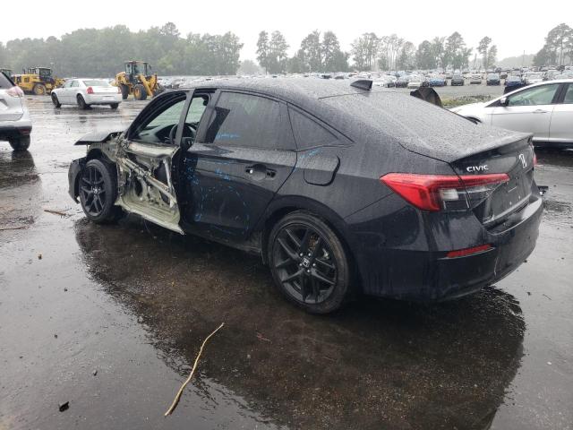 2HGFE2F57PH527826 - 2023 HONDA CIVIC SPORT BLACK photo 2