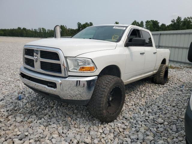 3C6UD5DL0CG222214 - 2012 DODGE RAM 2500 SLT WHITE photo 1