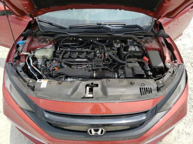 19XFC1F7XLE021090 - 2020 HONDA CIVIC EXL RED photo 11