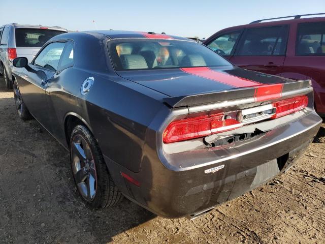 2C3CDYAGXDH661097 - 2013 DODGE CHALLENGER SXT GRAY photo 3