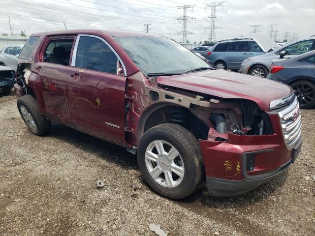 2GKFLSEKXG6160464 - 2016 GMC TERRAIN SLE MAROON photo 4