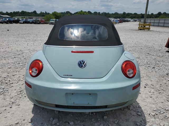 3VWRG3AL5AM010967 - 2010 VOLKSWAGEN NEW BEETLE BLUE photo 6