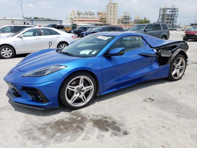 1G1YB3D45M5105534 - 2021 CHEVROLET CORVETTE STINGRAY 2LT BLUE photo 1