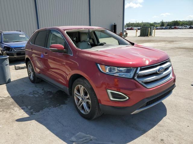 2FMPK3K99HBB20200 - 2017 FORD EDGE TITANIUM RED photo 4