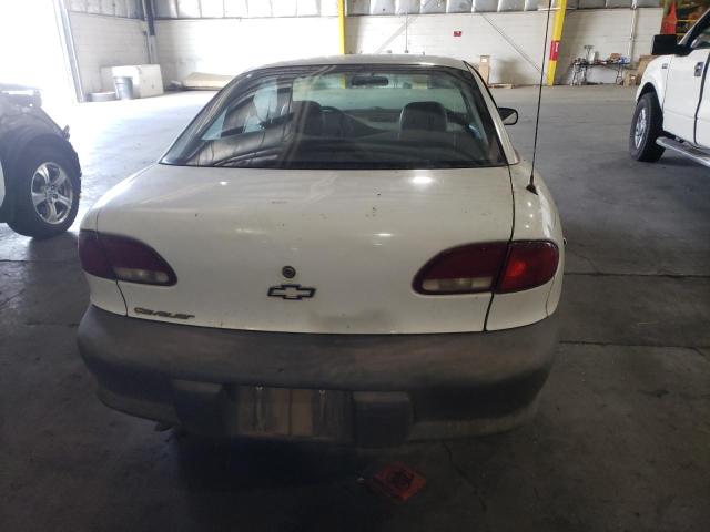 3G1JC1243XS832753 - 1999 CHEVROLET CAVALIER BASE WHITE photo 6