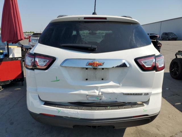 1GNKRFED7GJ110374 - 2016 CHEVROLET TRAVERSE LS WHITE photo 6