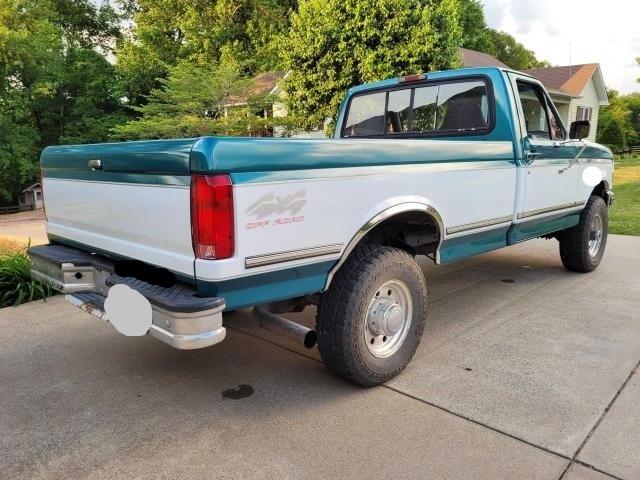 3FTHF26F2VMA27004 - 1997 FORD F250 GREEN photo 4