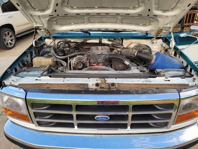 3FTHF26F2VMA27004 - 1997 FORD F250 GREEN photo 7