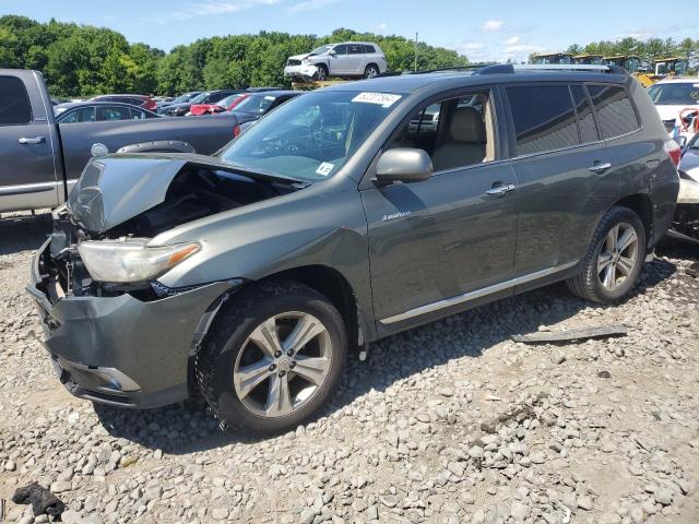 5TDDK3EH7CS165864 - 2012 TOYOTA HIGHLANDER LIMITED GREEN photo 1