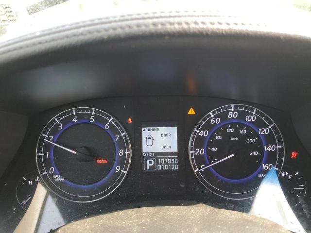 JN1AJ0HRXCM451313 - 2012 INFINITI EX35 BASE Սպիտակ լուսանկար 9