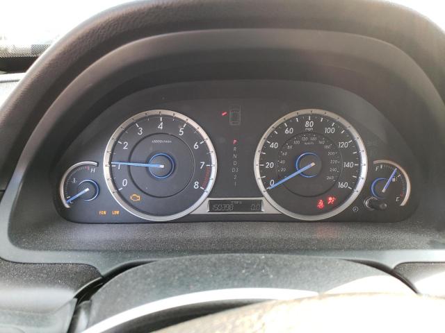 5J6TF3H59DL000896 - 2013 HONDA CROSSTOUR EXL შავი ფოტო 9