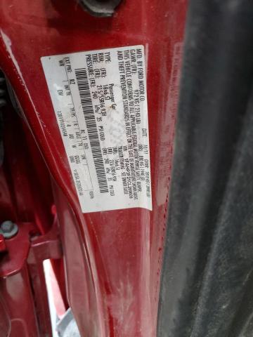 1FAHP3F21CL269609 - 2012 FORD FOCUS SE RED photo 12