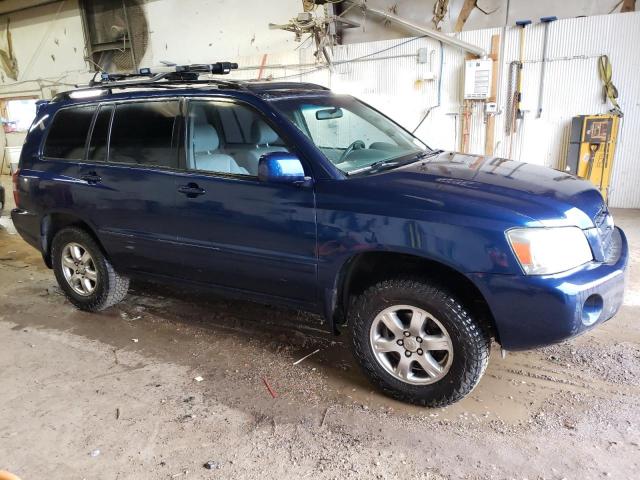 JTEGP21A970132452 - 2007 TOYOTA HIGHLANDER SPORT BLUE photo 4