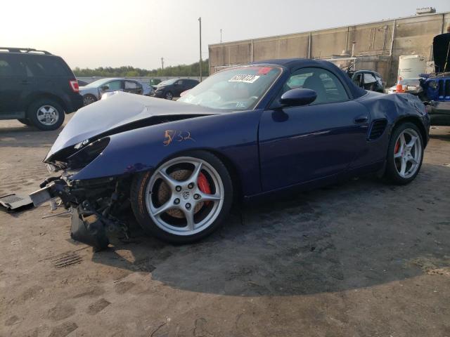 WP0CB29824U660423 - 2004 PORSCHE BOXSTER S BLUE photo 1