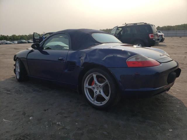 WP0CB29824U660423 - 2004 PORSCHE BOXSTER S BLUE photo 2