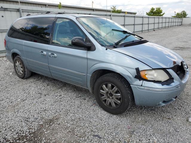 2A8GP64L56R641993 - 2006 CHRYSLER TOWN & COU LIMITED BLUE photo 4