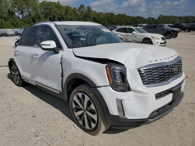 5XYP6DHC7MG184159 - 2021 KIA TELLURIDE S WHITE photo 4