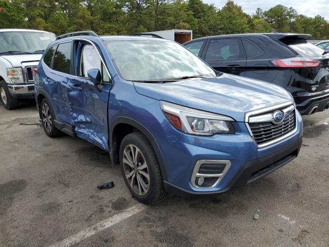 JF2SKASC3LH511919 - 2020 SUBARU FORESTER LIMITED BLUE photo 1