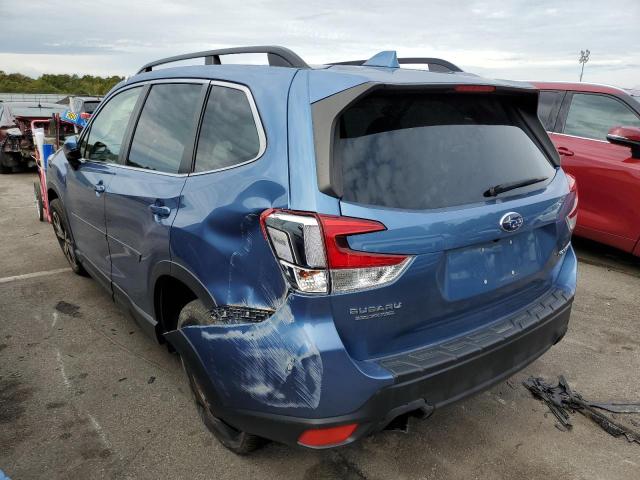 JF2SKASC3LH511919 - 2020 SUBARU FORESTER LIMITED BLUE photo 3